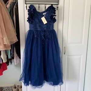 Full length little miss pageant dress